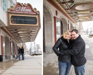 South-Bend-Indiana-Morris Theater-Engagement-Photography