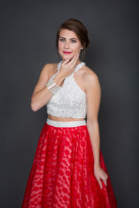 Studio Glam Senior Photography