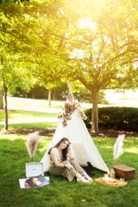 Senior models of the girls at the PUSH Conference photographed by Katrina Jackson Photography