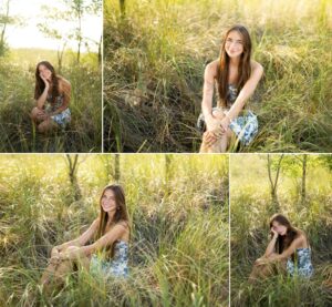 Senior pictures at new buffalo beach