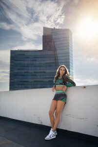 Teen girl having pictures taken at the KJP Summer Collective- Season 5