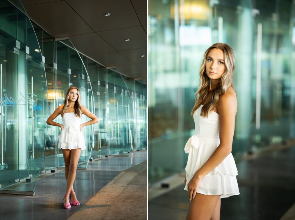 Teen girl having pictures taken at the KJP Summer Collective- Season 5