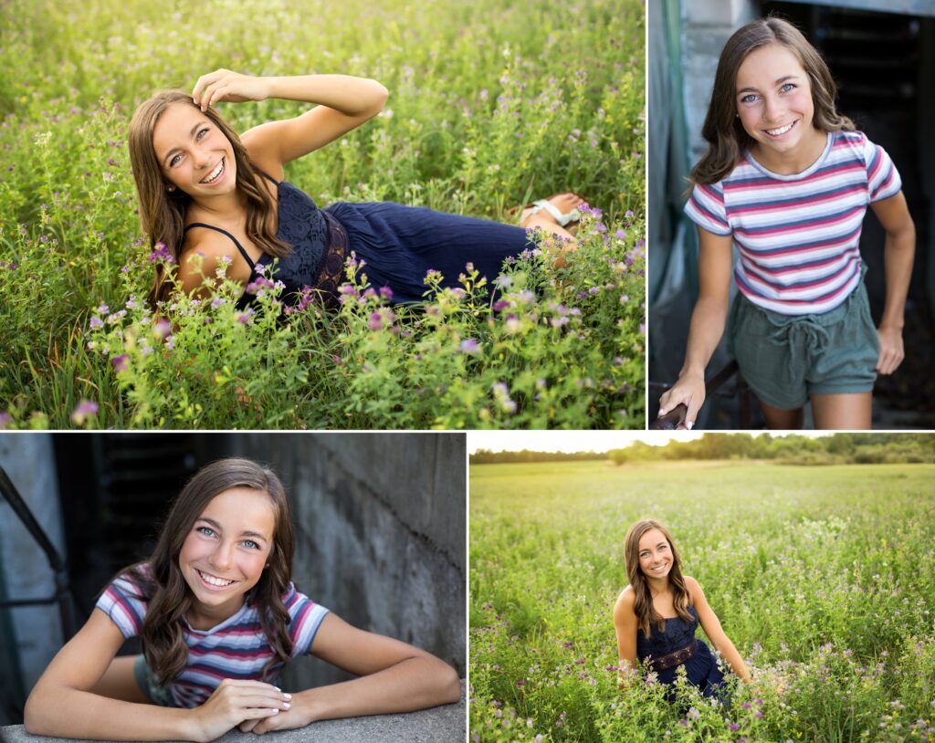 Teen girl having pictures taken at the KJP Summer Collective- Season 5